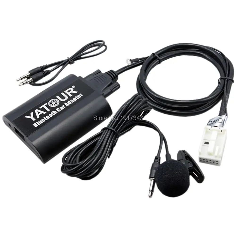 Автомобильный Bluetooth-адаптер Yatour цифровой музыкальный сменный блок для CD-дисков с