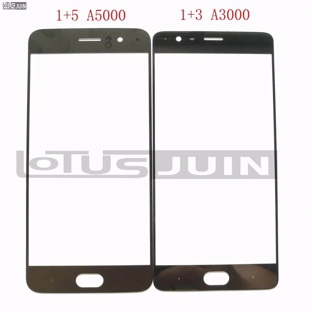 1pcs Outer LCD Front Screen Glass Lens Cover Replacement Parts for Oneplus 5 1+5 A5000 For 3 1+3 A3000 | Мобильные телефоны и