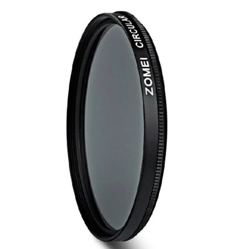 Круговой поляризационный фильтр Zomei CPL для объектива фотоаппарата Canon Eos Nikon Sony NEX
