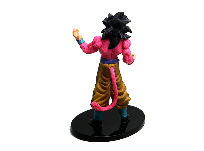 12 см Dragon Ball Z герои Супер Saiyan 4 Сон Гоку Figura con la Carta Collezione игрушка Modello Delle Ragazze деи