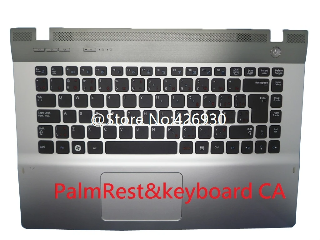 Упор для рук и клавиатура для samsung QX410 QX411 QX412 Канада CA BA75-02972J английский США BA75-02903A BA75-02663A сенсорной панели