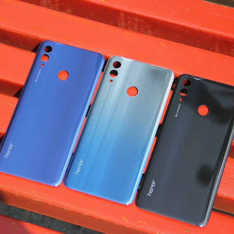Чехол для задней батареи huawei, чехол для huawei Honor 10 lite, чехол для задней панели со стеклом