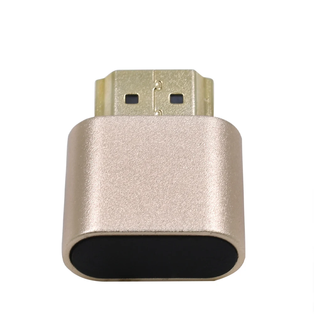 Блокировка VGA виртуальный разъем Безголовый манекен штекер HDMI адаптер эмулятор