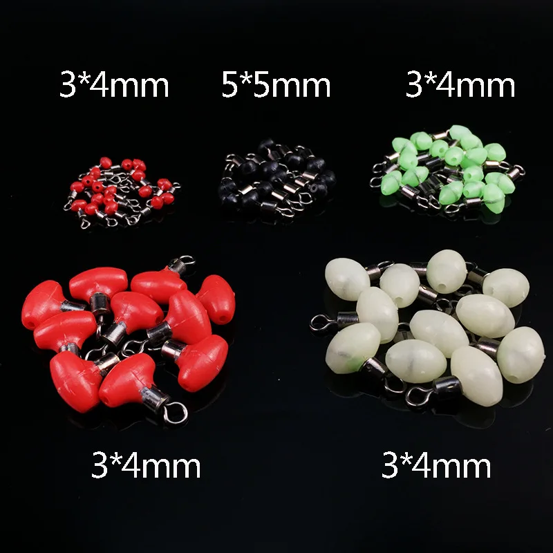 100 шт 8 слов кольцо шестерни Зеленые Бусины светящиеся фосфоресцирующие бусины