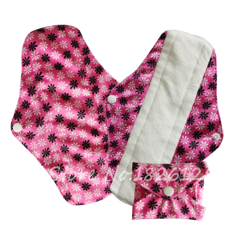 

Comfortable Minky Cloth Menstrual Pads Bamboo Best Cloth Pads of Mama