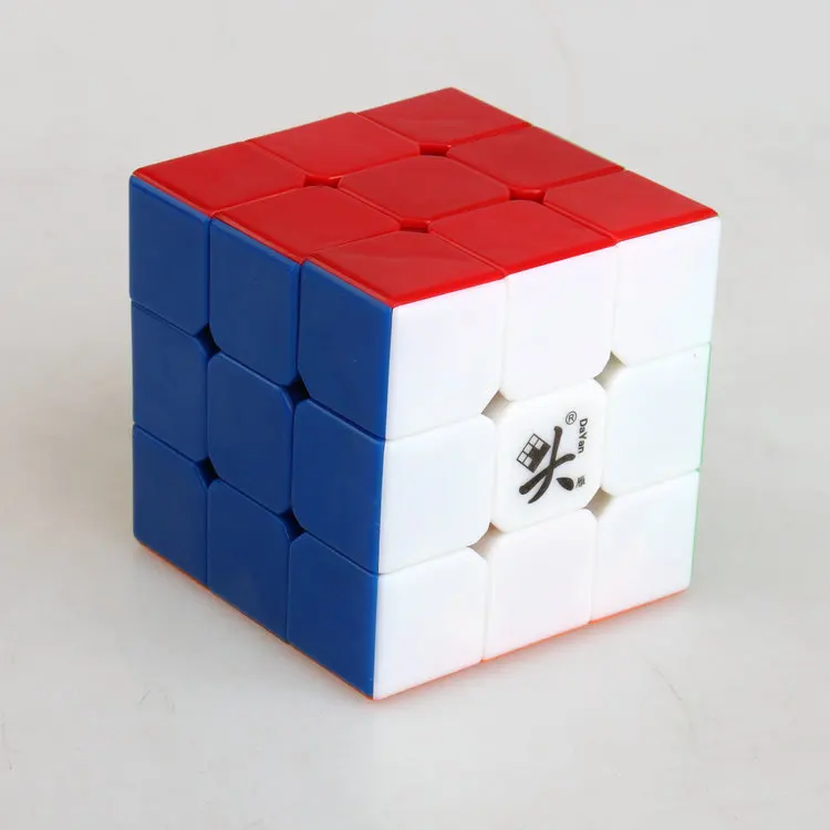 CubeXYZ DY zhanchi 5 7 см кубик без наклеек/черный/белый головоломка идея подарка для X'mas