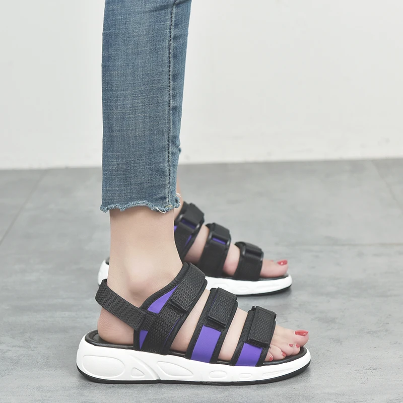 Platform Sandals Women Casual Beach Shoes Soft and Comfortable Summer Outdoor Sandals Platform Sneakers Ladies Sports Shoes