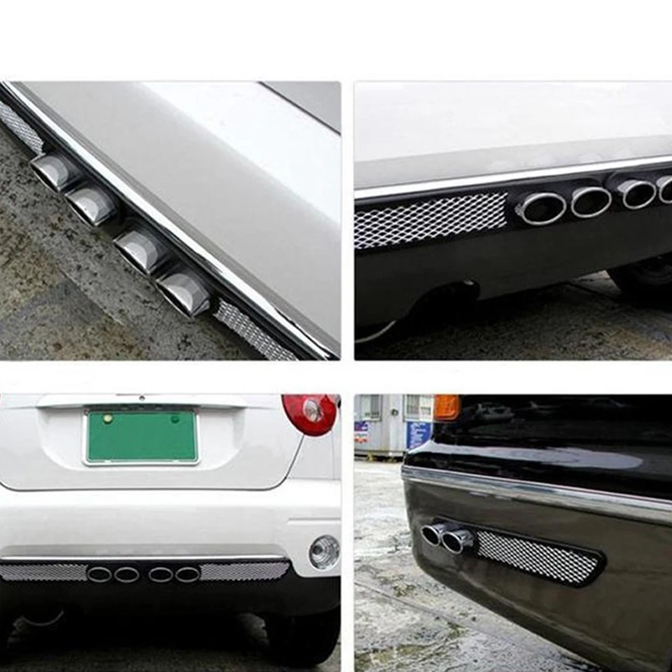 CHUKY автомобильный Стайлинг Авто Углеродные выхлопные наклейки для Volkswagen VW Golf 4 5 7 6 MK4 Honda Civic 2006-2011 Accord 2003 аксессуары