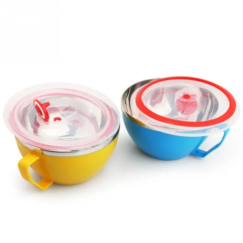 900ml Food Container Kitchen Accessories Stainless Steel Lunch Box Large Capacity Soup With Handle | Дом и сад