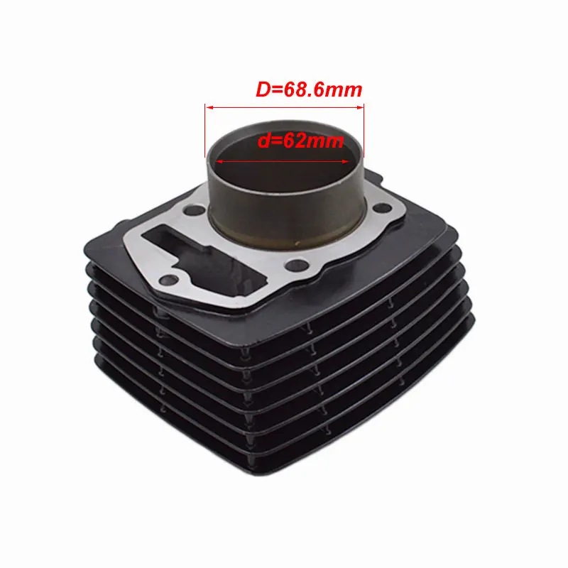 Комплект поршневых колец цилиндра мотоцикла для KINLON LONCIN CBH150 CB150 CBP150 GP150 LX162FMJ 10