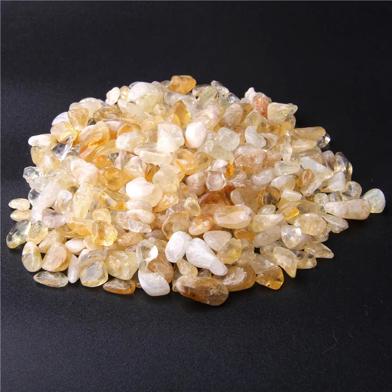 Brazilian citrine 50 г смешанные неправильные бусины из фишек Натуральный Необработанный гравий бусины для самостоятельного изготовления ювелирных изделий браслет ожерелье домашний декор - Цвет: Brazilian citrine