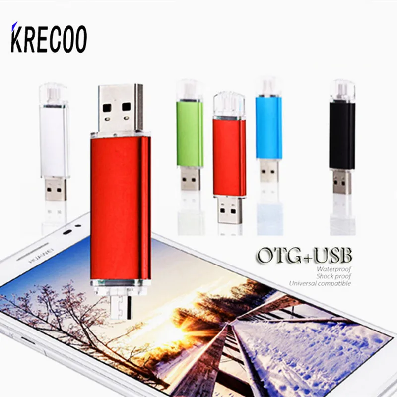 Новый Паника Покупке Водонепроницаемый OTG Многофункциональный Usb Flashdrives 64 ГБ 32 4 Pen
