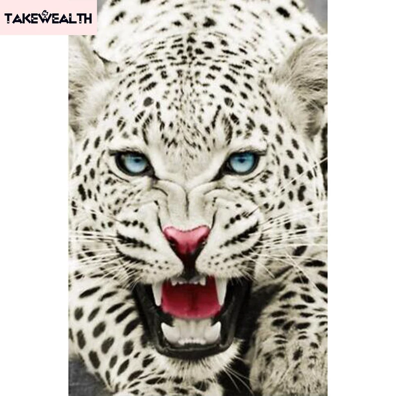 Алмазная вышивка с животными 5D стразы домашний декор крестиком алмазная