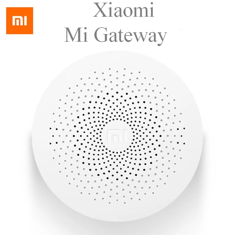 Xiaomi Gateway Xiaomi умный дом Комплект шлюз двери окна датчик человеческого тела датчик беспроводной переключатель датчик влажности Умный набор - Цвет: Xiaomi Gateway