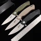 Eafengrow 1962 шариковый подшипник filpper D2 лезвие G10 стальная ручка Складной инструмент для выживания на природе EDC инструмент для кемпинга охоты Кливер кухонный нож
