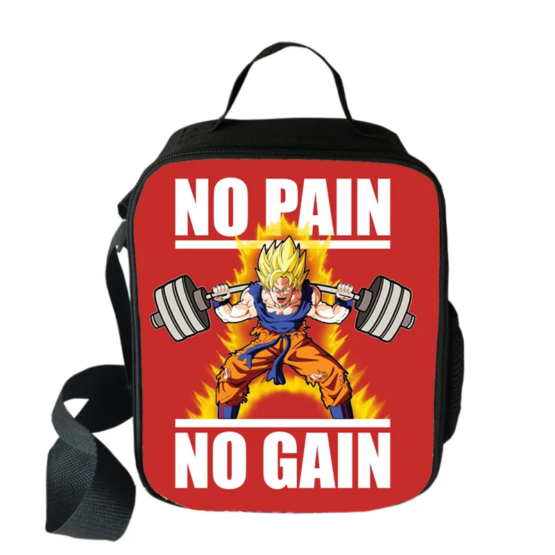 Dragon Ball 13 Аниме Dragon Ball сумка-холодильник большой емкости девушки портативный тепловой еды сумки для пикника для школы дети мальчики сумка для обедов Tote - Цвет: Dragon Ball 13