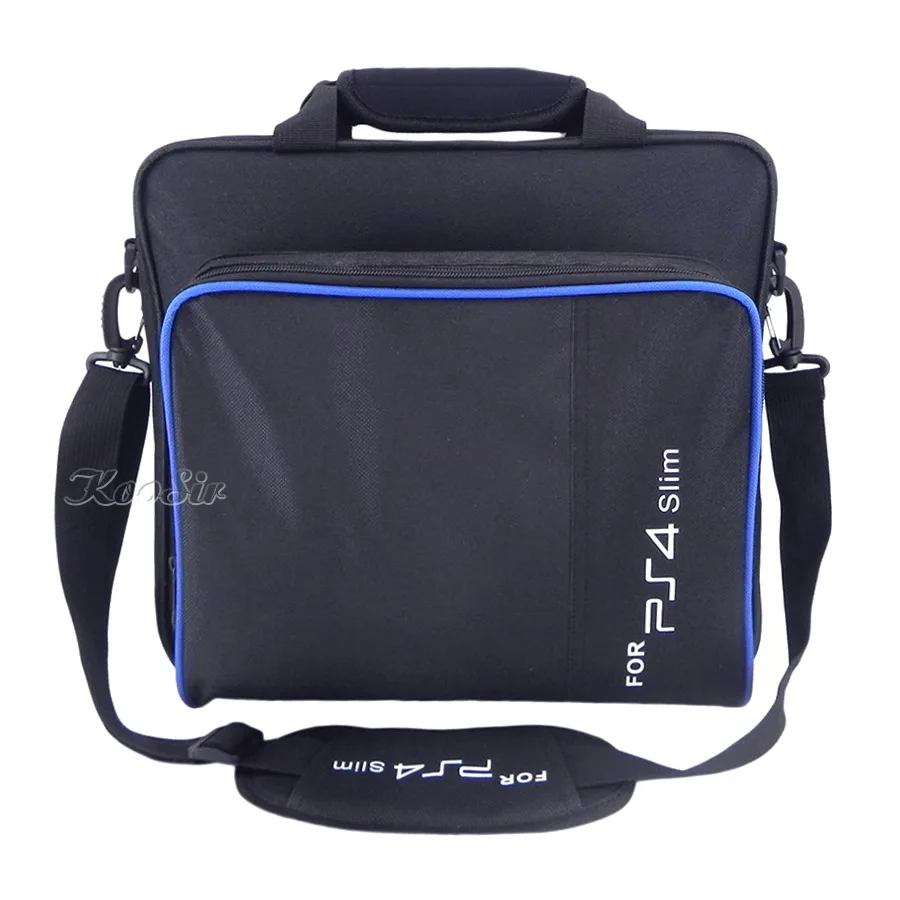 PS4 Slim Bag PS4/PS4 тонкая консоль Защитная сумка для хранения PS 4 дорожная сумка для переноски большой емкости чехол для sony playstation 4 тонкие аксессуары для игр - Color: PS4 Slim Bag