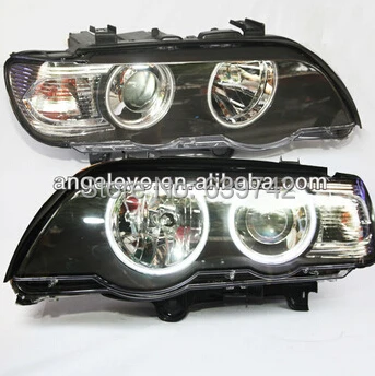 Для BMW X5 E53 светодиодный Ангельские глазки фара 1999 2003 год|for bmw|led angel eyesled |