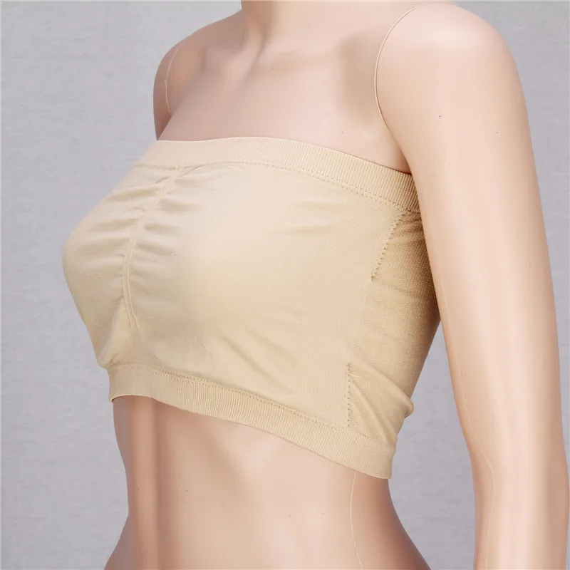 Большой размер 3 цвета хит продаж Женский стрейчевый бюстгальтер без бретелек