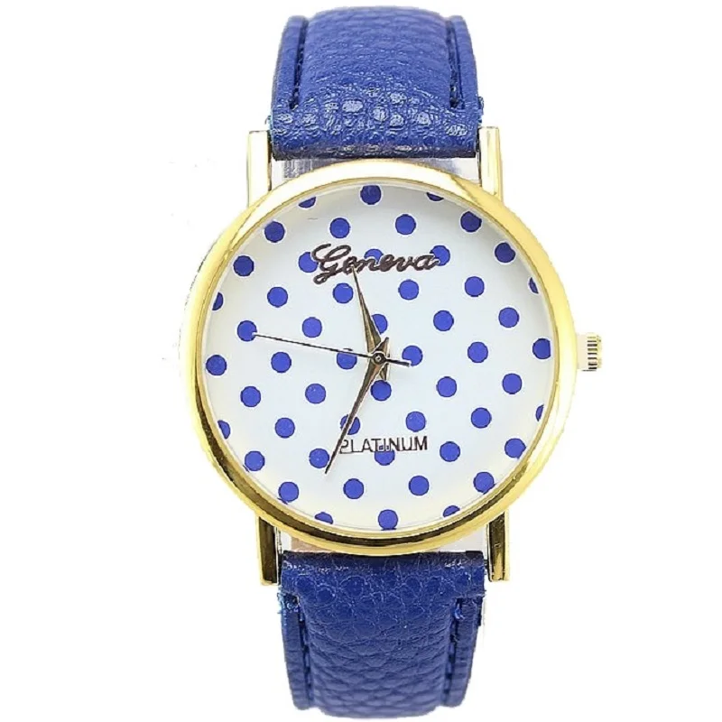 Gnova верхняя часть из платины модные наручные часы в стиле Корова повседневные