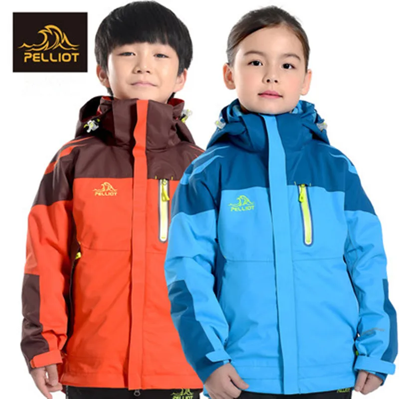 

French PELLIOT children's children's clothing for boys and girls three in one wind protection and two pieces of jacket jacket
