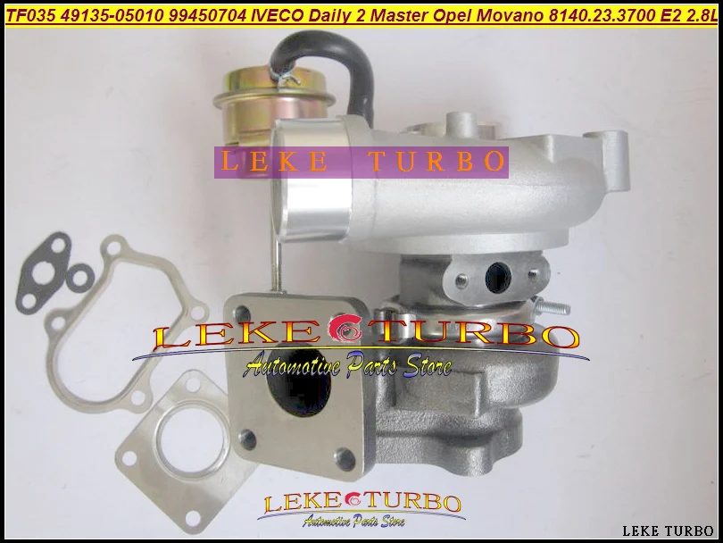 Турбокомпрессор TF035 49135 05010 53149886445 99450704 для IVECO Daily 2 Master Opel Movano 8140.23.3700 2.8L|turbocharger| |