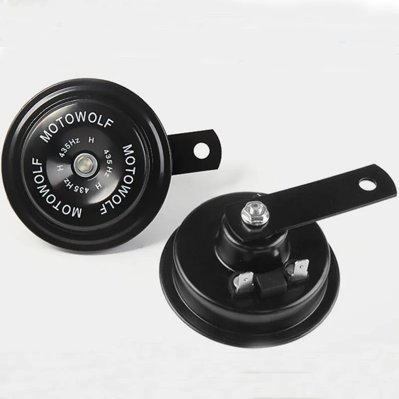 MOTOWOLF 12V динамик мотоцикла водонепроницаемый мотоцикл гоночный Рог умное