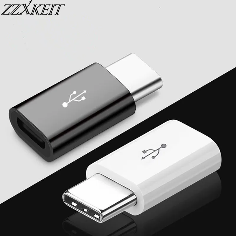 4 шт. USB 3 1 Тип C папа к Micro Женский конвертер адаптер конвертер|Кабели для