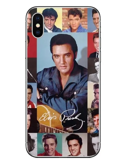 Жесткий чехол Elvis The King Of Rock для ПК iPhone 5 5S SE 6 S Plus 7 XS Max XR 8 X 1 | Мобильные телефоны и