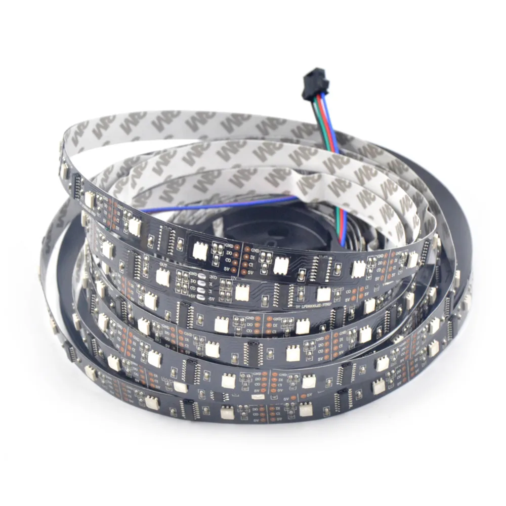 100 м LPD8806 5050 RGB цифровая Адресуемая мечта полноцветная Пиксельная светодиодная