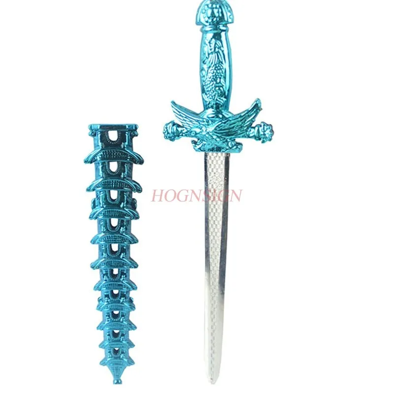 Подарок на день детей пластиковая игрушка меч снаряжение оружия реквизит пагода
