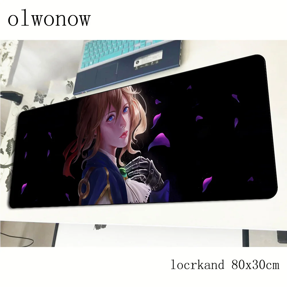 Violet evergarden коврик для мыши computador gamer 800x300x2 мм великолепный Коврик Для Мыши