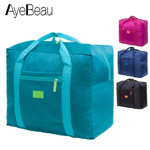 Складная Нейлоновая спортивная сумка для путешествий на выходные, Женская дорожная сумка-Органайзер для ночевки, большая сумка для путешествий