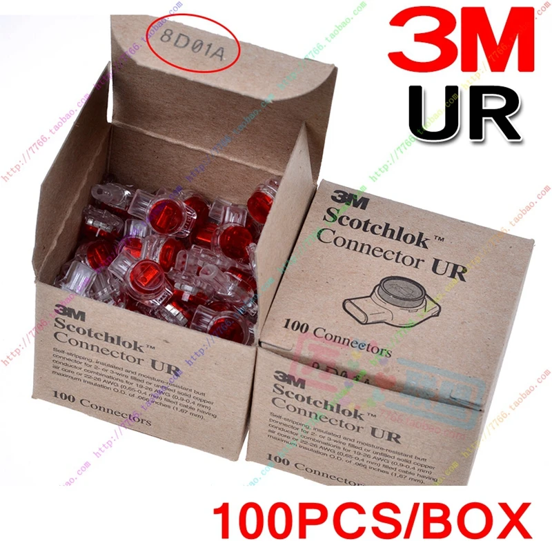 100% подлинный 1000 шт./лот 3M Scotchlok UR K3 стыковой соединитель с одним лезвием 3