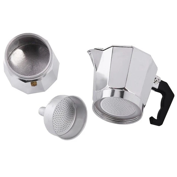 Coffee Pot Aluminum Dripolator European Kettle Turkey Octagonal Pots Delicate Tool Kitchenware Moka Maker | Дом и сад