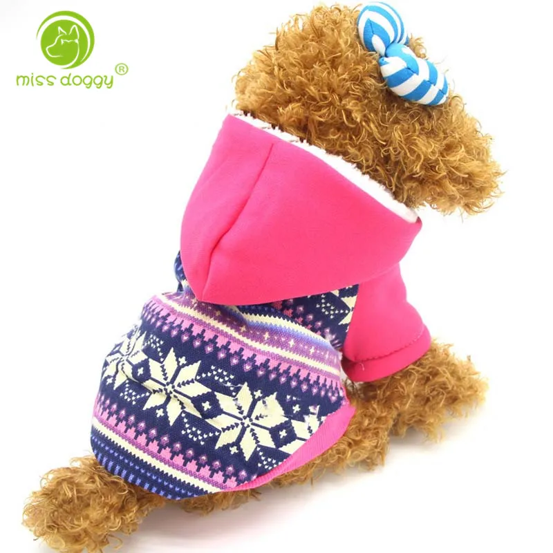 Warm Pet Dog Jacket Coral Fleece Winter Coat Snowflake Vest for Small Medium Dogs Clothes Puppy Coats Supplies | Дом и сад