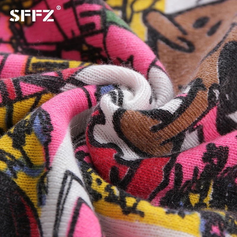 SFFZ 2019 New Autumn Women Long Sweaters Fashion Casual Wool Blend Knitted Sweater Dresses Slash Neck Oversized Pullover 6150 | Женская