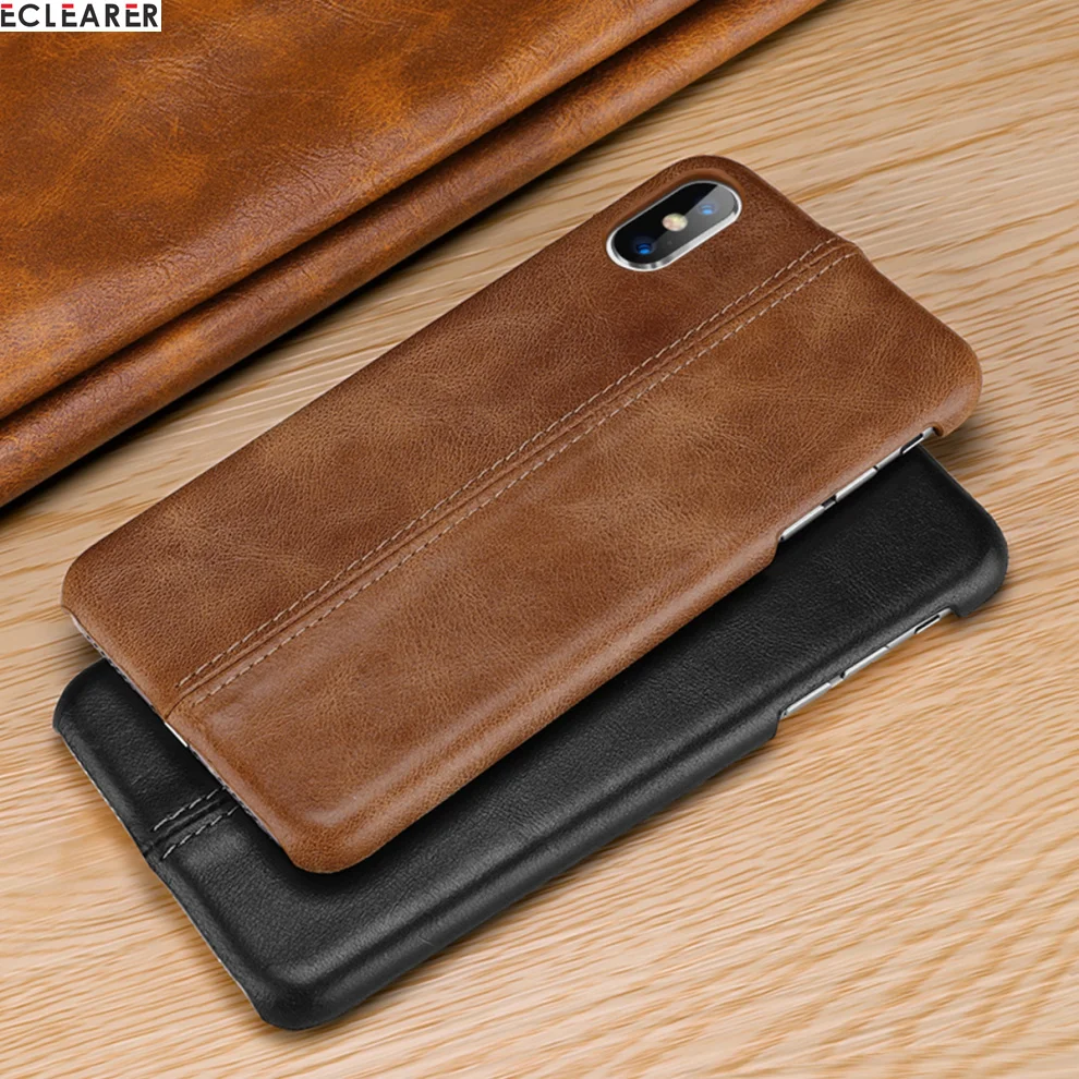 Чехол для iPhone X, чехол из натуральной кожи для iPhone 7, 8 Plus, чехол, роскошный кожаный чехол для телефона, для iPhone 6, 6s Plus
