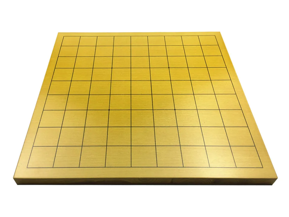 Japan Shogi Top grade Wooden Chessboard 37*34.5cm Hardness 2cm for International Sho-gi Chess Game Portable Gift BSTFAMLY JB02
