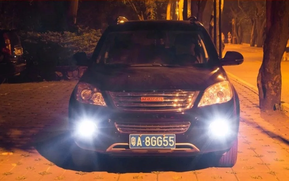 ANGRONG 2x H11 H8 Высокая мощность LED 50 Вт фара Sidelight Вождение бег Противотуманные фары