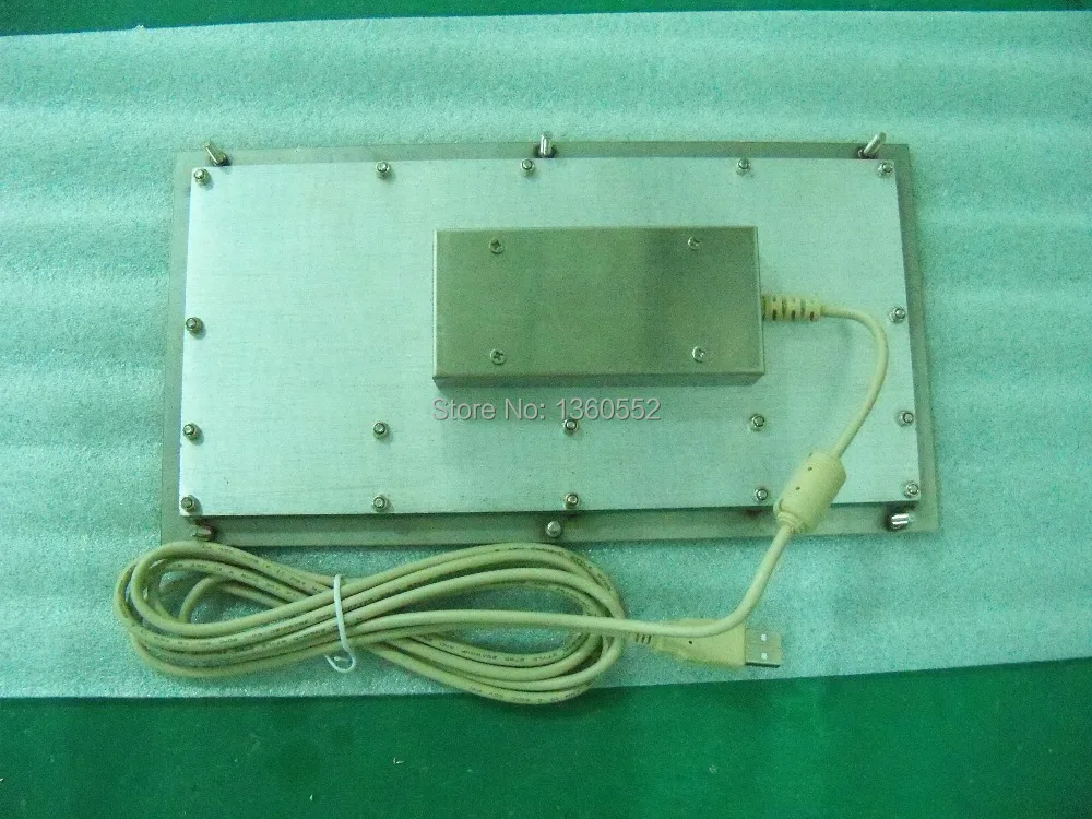 Компактная клавиатура с полным расположением панели из нержавеющей стали для