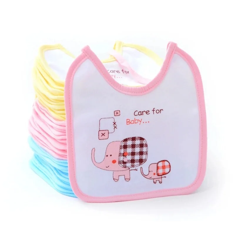 FHADST Baby Bibs Toddler Waterproof Kid Cotton Burp Cloths Newborn Towel Clothing Babies Saliva Towels baberos babetes Bib | Детская
