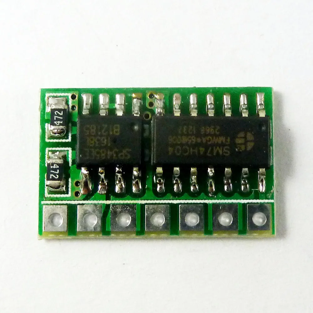 Мини-конвертер r411b01 _ 5 В модуль преобразователя RS485 в TTL преобразователь UART SP485EE