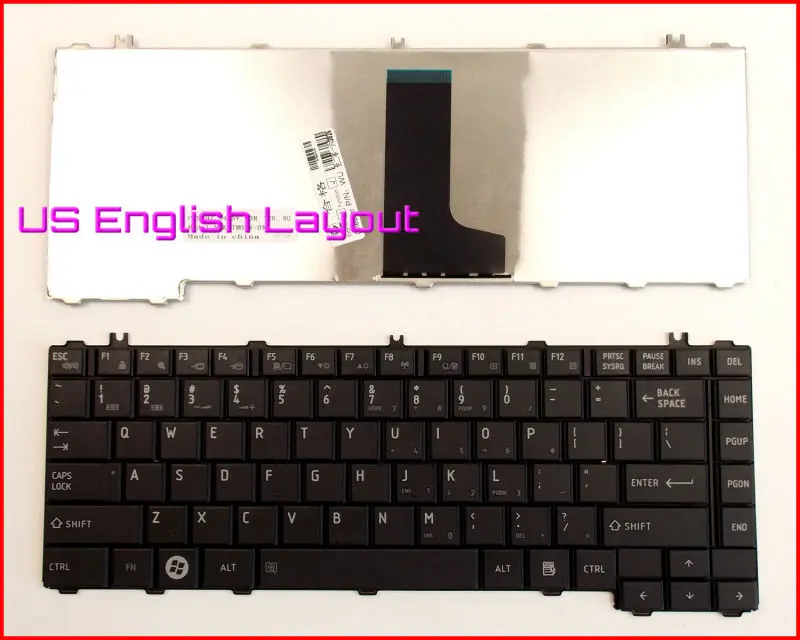 

New Keyboard US English Version for Toshiba Satellite 9Z.N4VGQ.001 AETE2U00010 KS11TB6893 NSK-TGA01 AETE2U00110-US Laptop