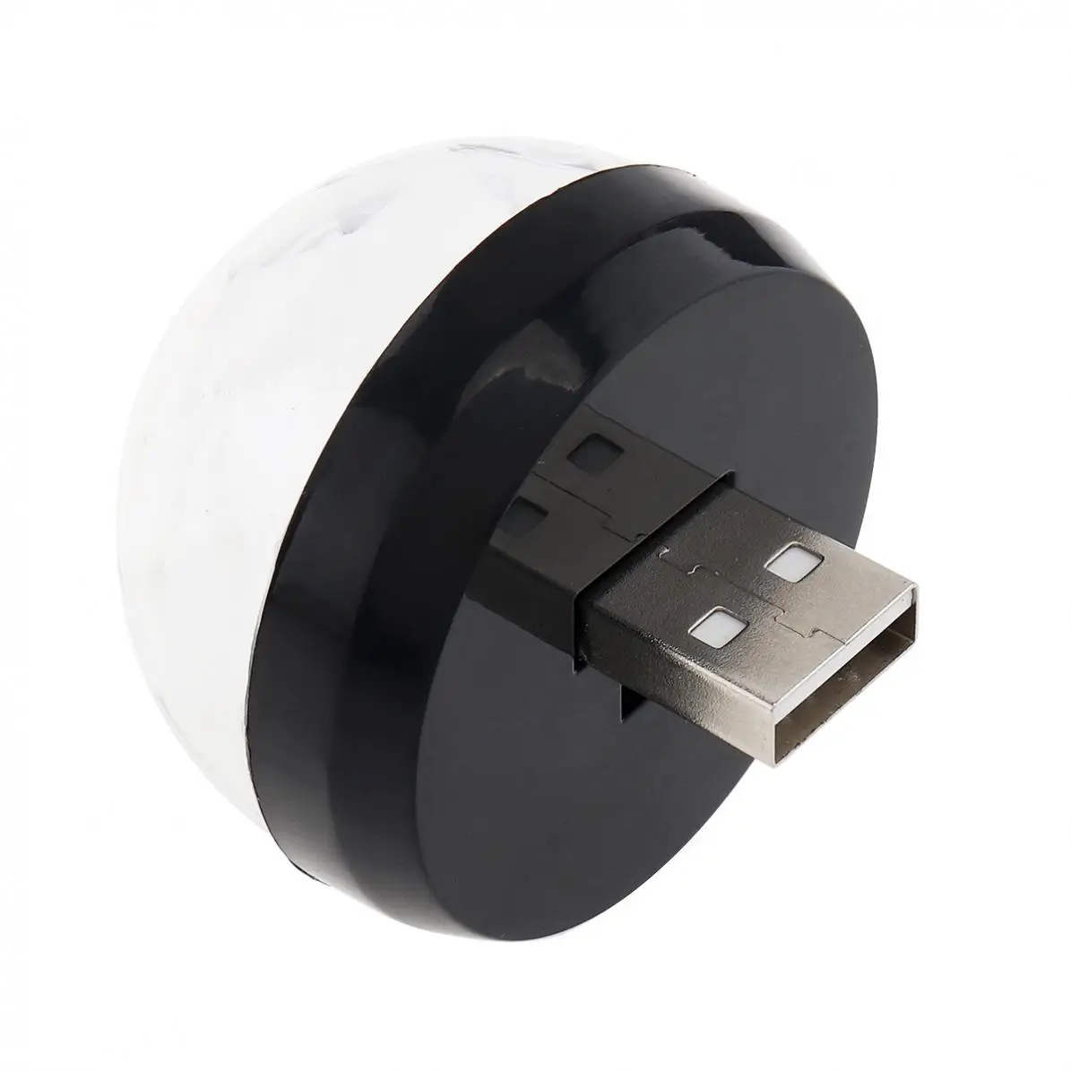 4 Вт Mini USB светодиодный звуковой активсветильник свет Хрустальный волшебный шар
