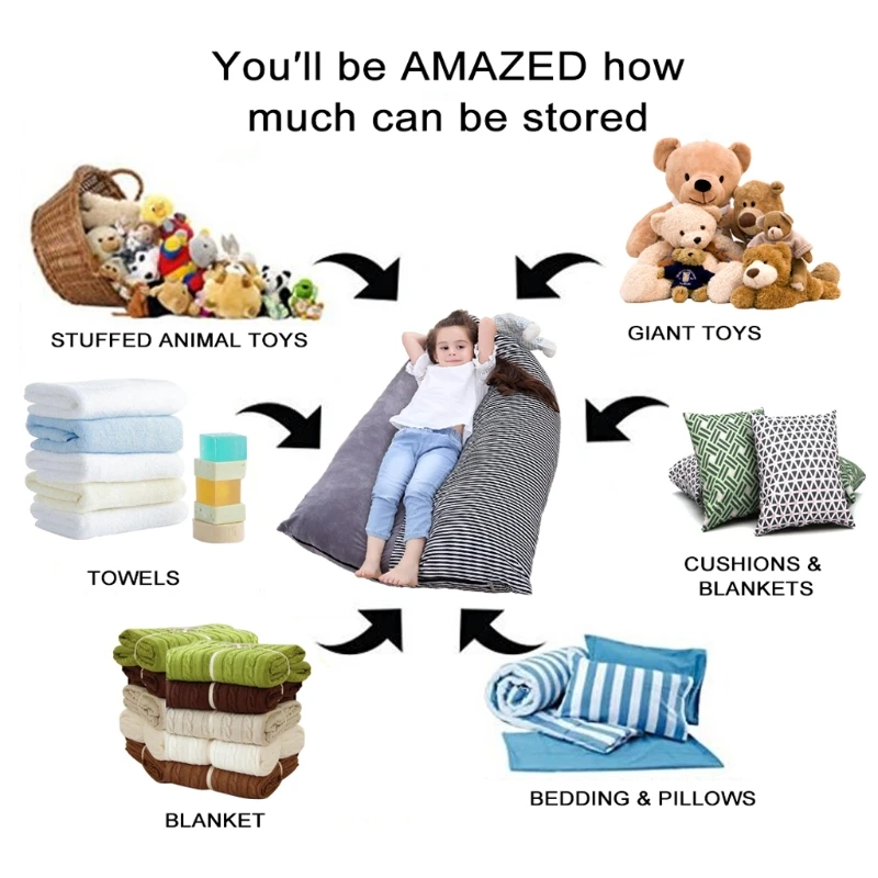 1 шт. мягкая сумка для хранения животных кресло детская игрушка диван органайзер