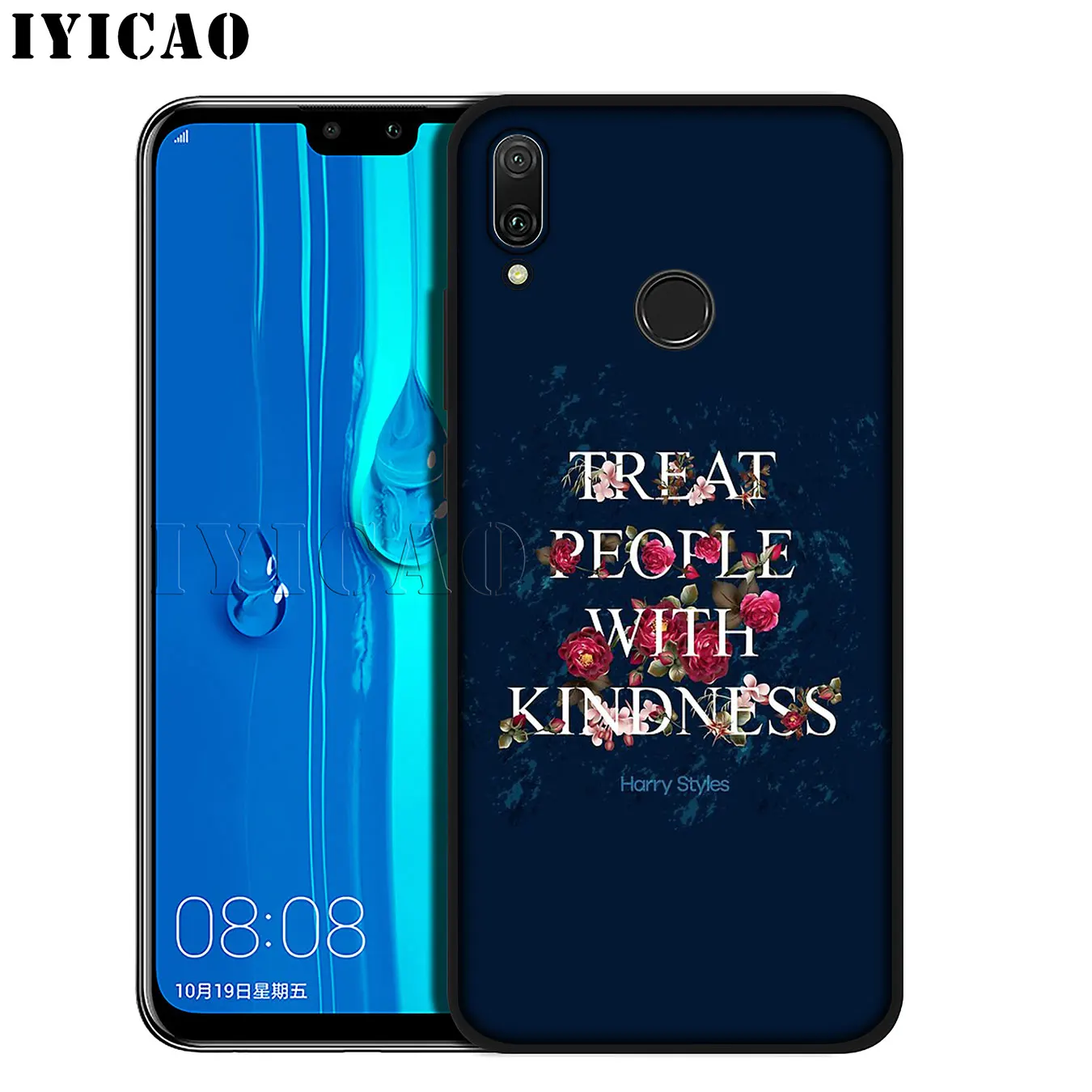Мягкий чехол для телефона IYICAO One Direction Tattoos Harry Styles Huawei Mate 30 20 10 Pro Nova 5I 5T 5 4 4E 3i 3 2i Lite