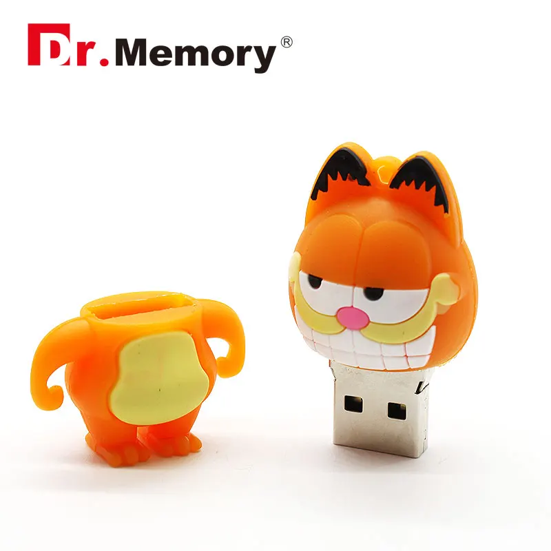 USB флеш-накопители с изображением кота, флеш-накопитель, 32 ГБ, реальная емкость, карта памяти, 4G, 8 GB, 16 GB, милый флешка, персонализированные