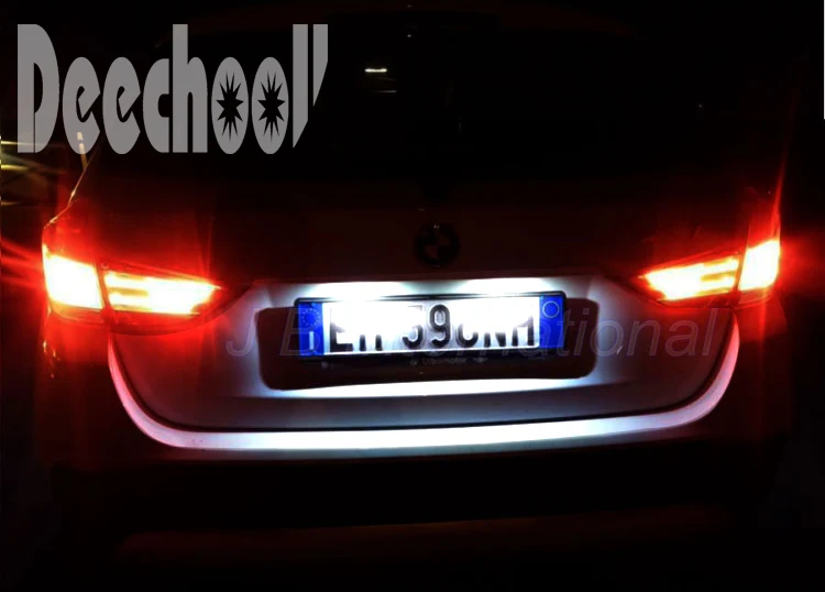 Автомобильные светодиодные лампы Deechooll 2 шт. 36 мм s лампа для Ford Focus Canbus белая C5W