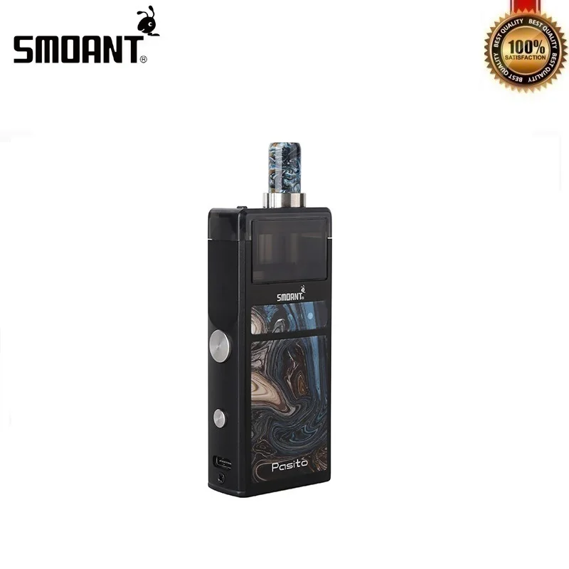 В наличии оригинальный Smoant Pasito Pod Kit 25 Вт 1100 мАч мод 3 мл пустой картридж сетка 0.